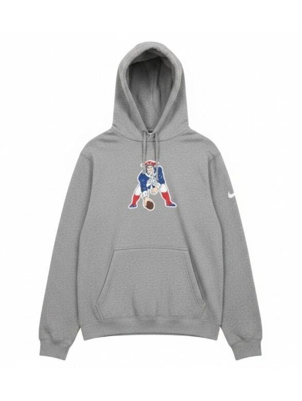 New England Patriots Nike Rewind Hoodie Mens Medium M Pat Patriot Vintage Style